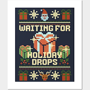 Waiting For Holiday Drops Posters and Art